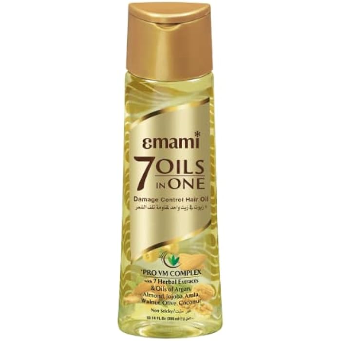Emami 7 Oils In One Non Sticky Damage Control Hair Oil, 300 ml - Image 1